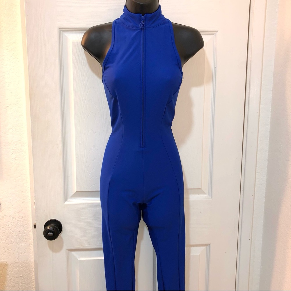 NWT Victoria’s Secret Blue Zip Up Jumpsuit 💙 - Picture 6 of 15